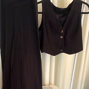 Chic Black Women's Pantsuit